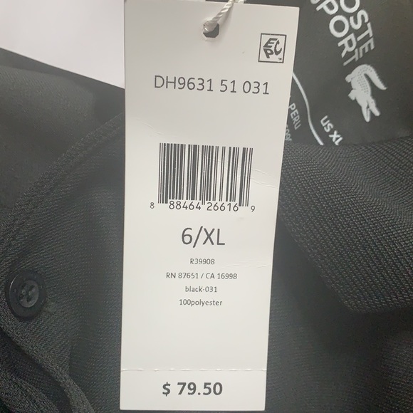 SOLD ON MERC Lacoste Sport Men's Polo - Picture 4 of 4